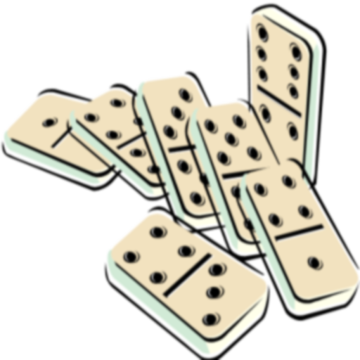 Dominoes Game Clipart (512x512)