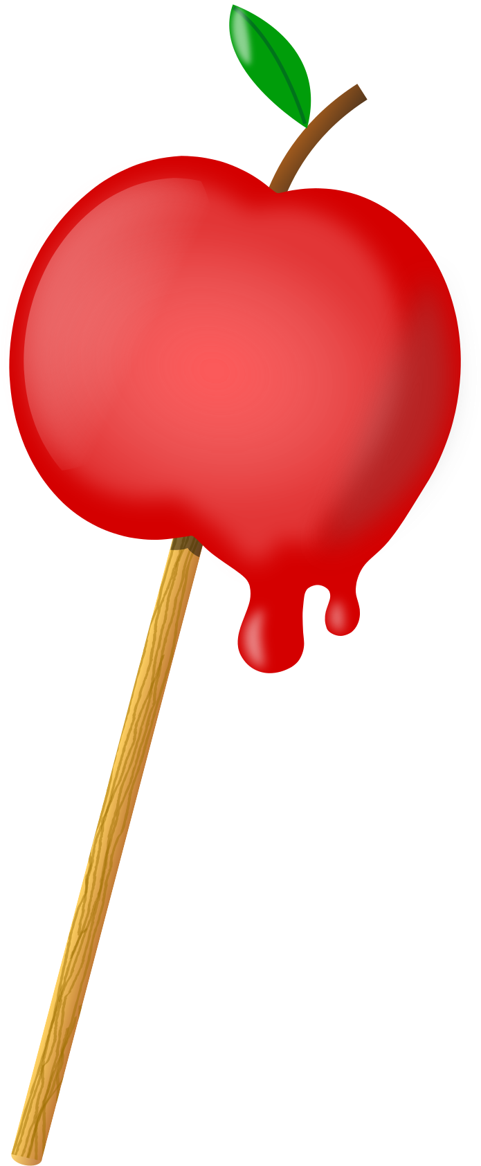Coated Apple - Candy Apple Clipart (1697x2400)