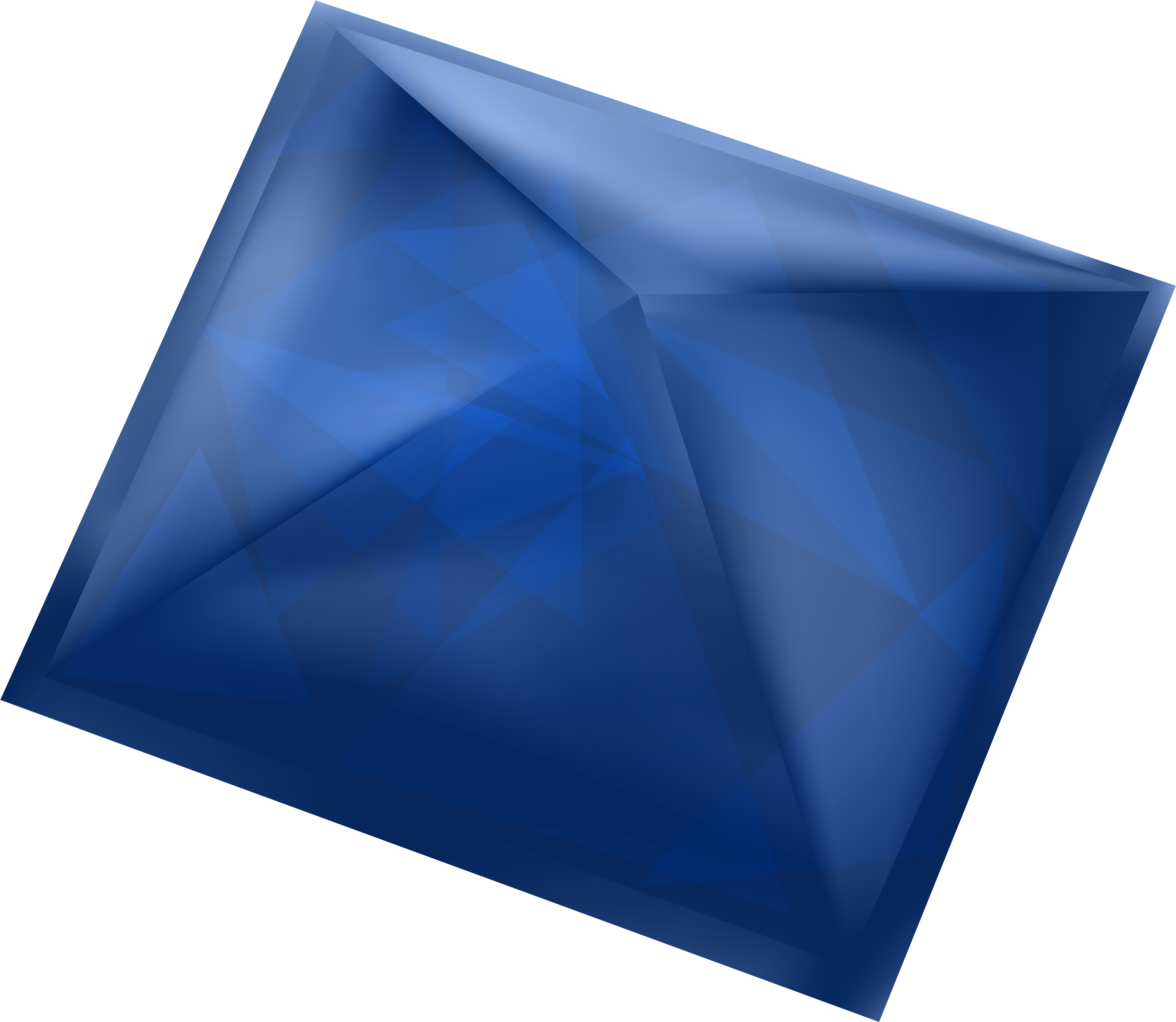Blue Gem Png Clipart - Envelope (4000x3475)