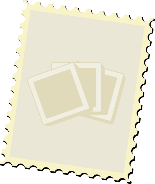 Blank Postage Stamp Clip Art Free - Postage Stamp Clip Art (504x600)