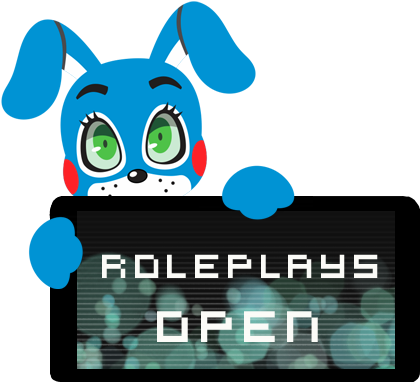 Toy Bonnie Roleplays Open Stamp By Inkcartoon - Rubber Stamp (439x396)