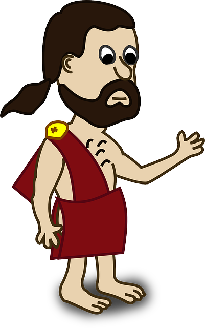 People, Man, Guy, Character, Person, Cartoon, Roman - Comic Character Clip Art (401x640)