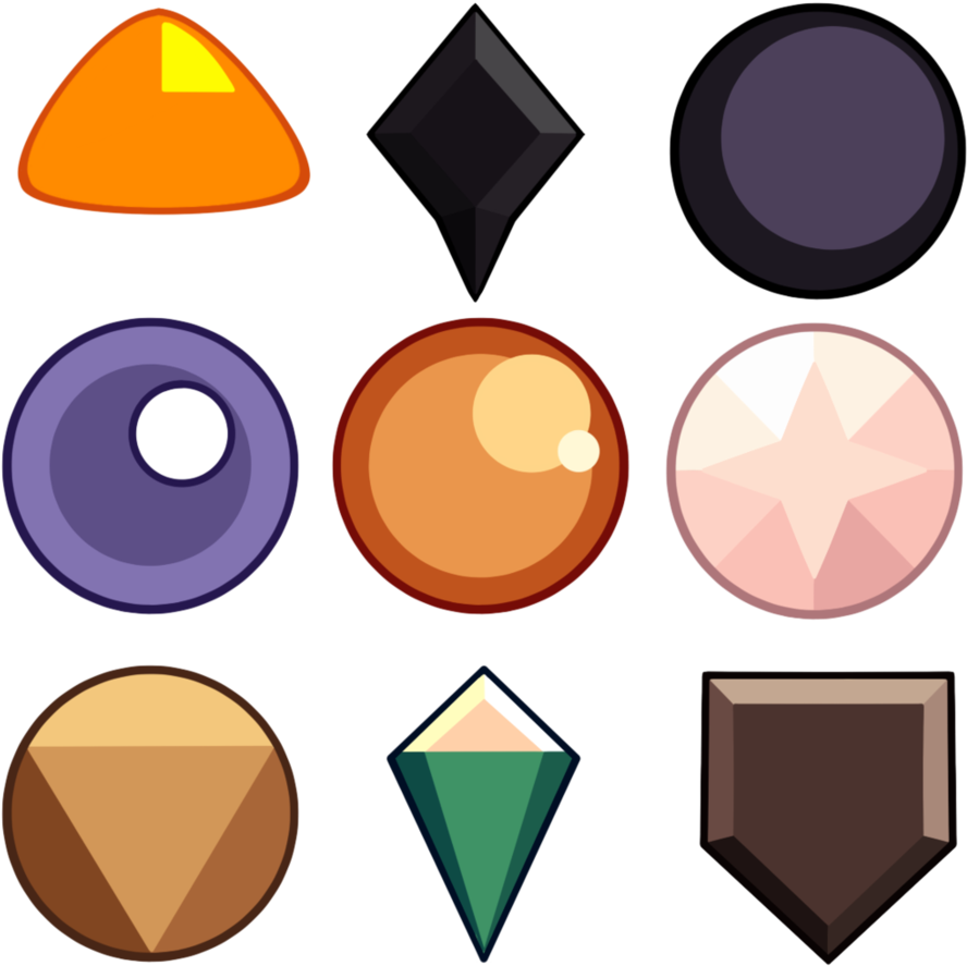 Gem Cuts Part 1 By Kyopal - Gem Cuts Part 1 By Kyopal (894x894)