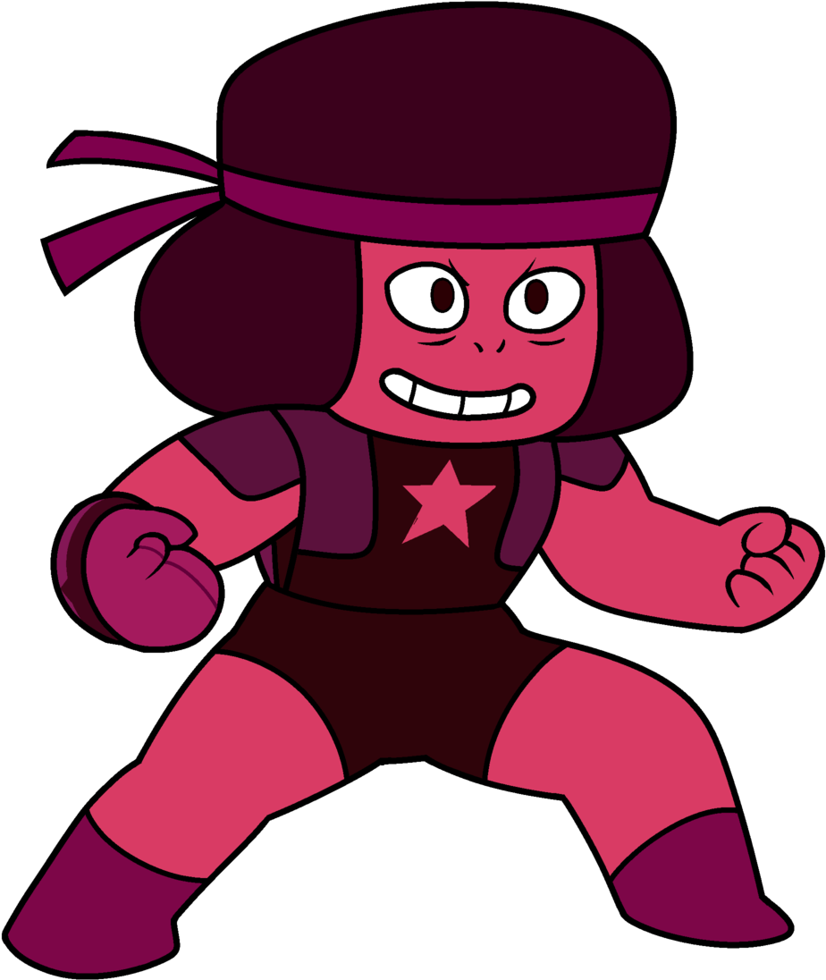 Ruby Is A Member Of The Crystal Gems Who Was Originally - Steven Universe Ruby And Lapis (1000x1193)