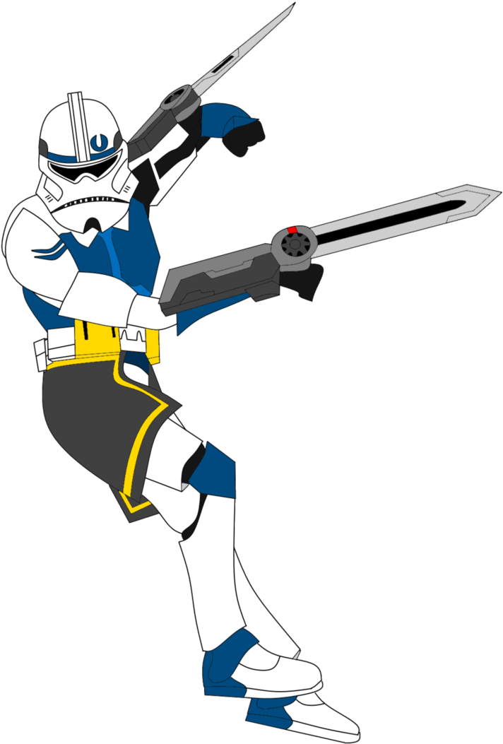 501st Clone Assassin By Fbombheart - Art (739x1080)