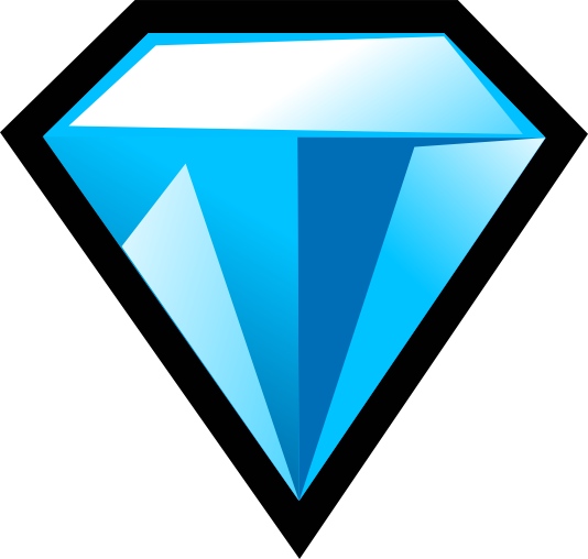 Bejeweled Logo - Bejeweled Blue Gem Logo (534x508)