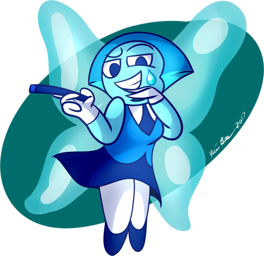 Your Favorite Pixie Gem, Aquamarine By Genothecreeper - Gem Aquamarine (909x879)