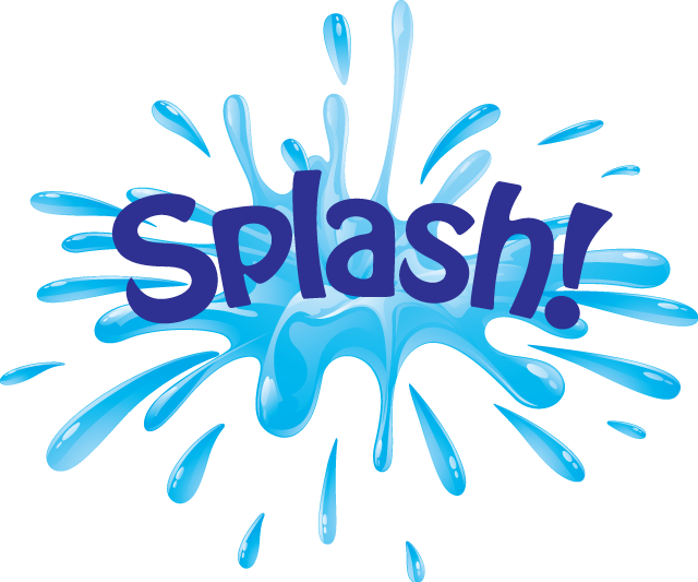 Water Splash Pad Logo Clip Art - Water Splash Pad Logo Clip Art (640x533)