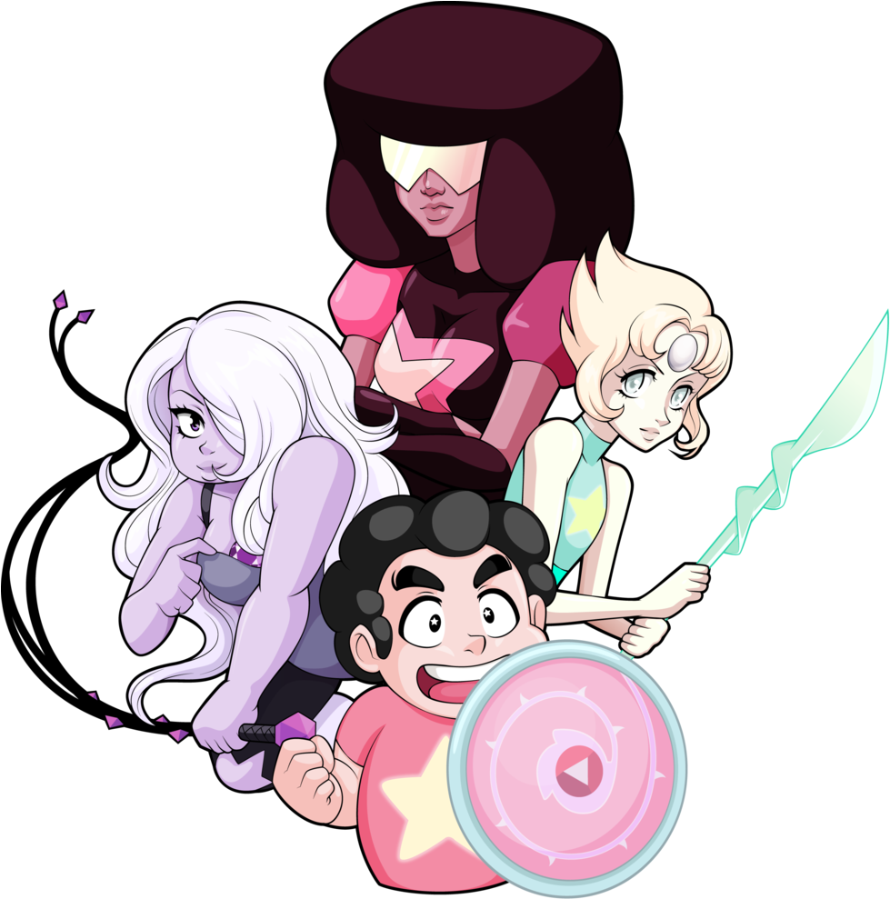 No Caption Provided No Caption Provided - Steven Universe Crystal Gems (1024x1006)