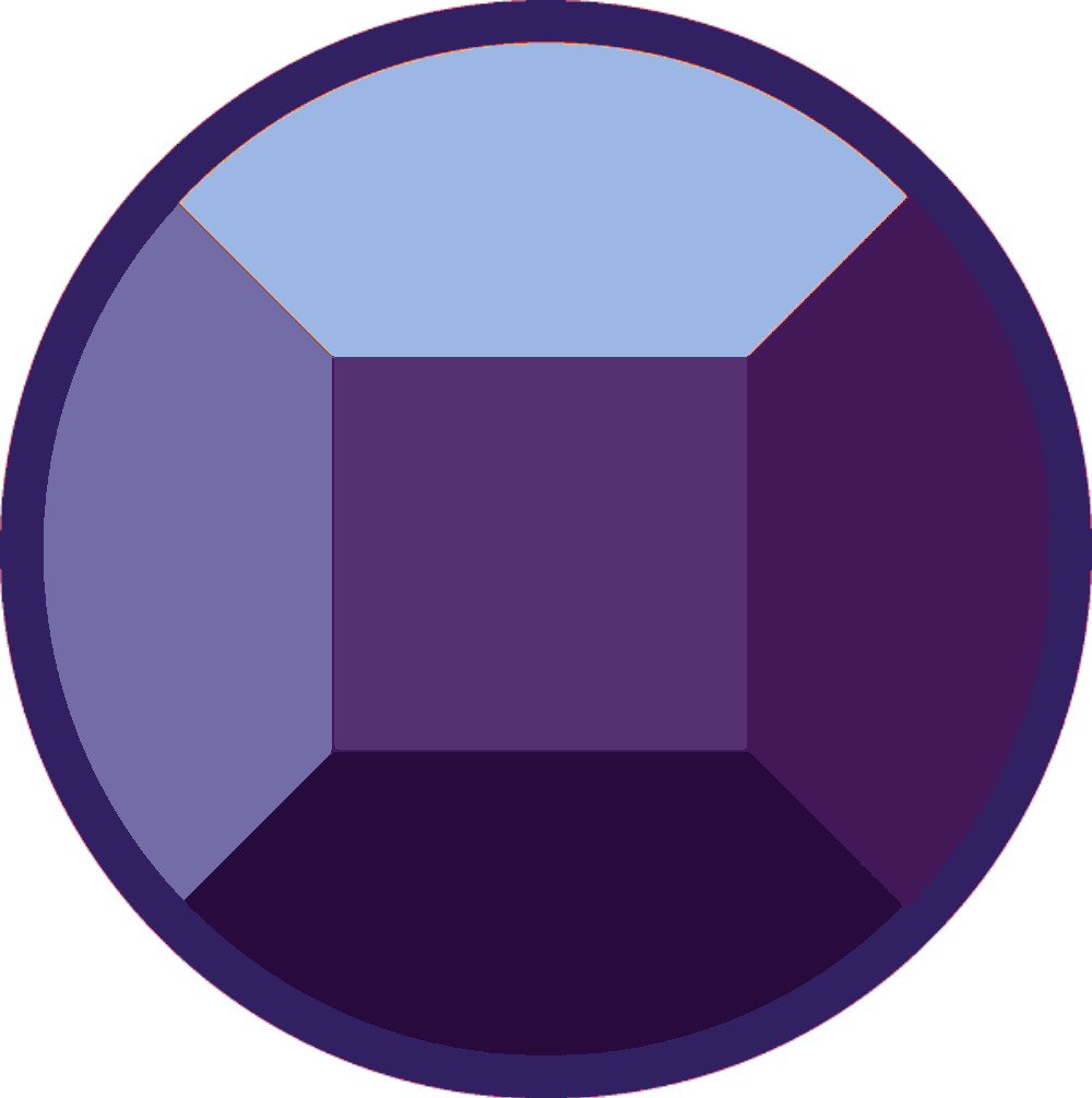 Ruby Night Gem - Steven Universe Ruby Gem (1000x1006)