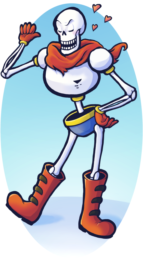 Papyrus, Skeleton Husband By Maddisky - Papyrus The Skeleton Drawing (752x1063)