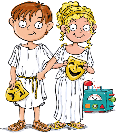 Fancy Parthenon Clipart Mysteries In Time Ancient Greece - Ancient Greece For Kids (400x463)