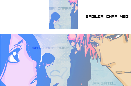 Sayonara Rukia - Ichigo And Rukia Moments (480x330)