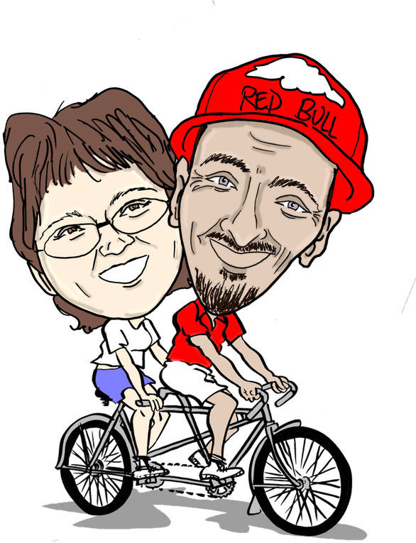 In Addition To Drawing People-type Persons, Daffy Doodles - Cartoon (617x800)