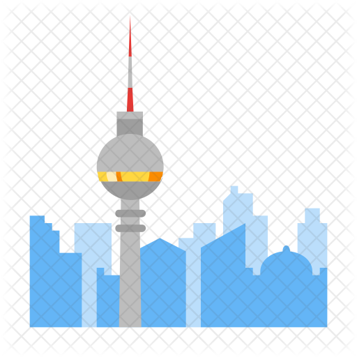 Berlin Tv Tower Icon - Berlin Tv Tower Logo (512x512)