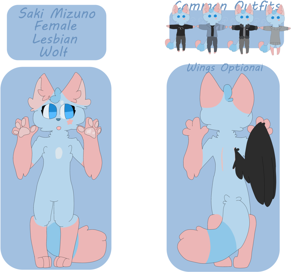 Saki Ref Sheet - Cartoon (1024x1024)