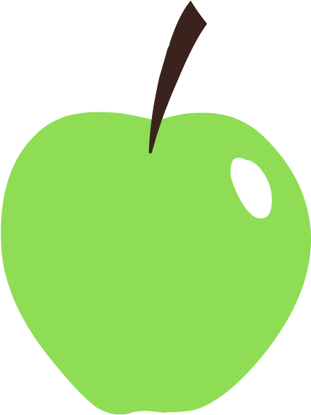 Green Apple By B3archild - My Little Pony Apple Png (650x656)