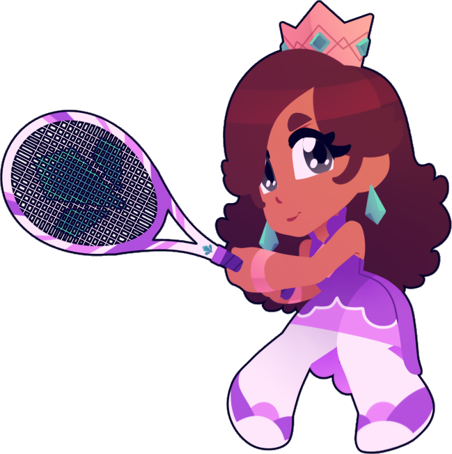 Tennis Chelise By Crystalcrowned - Illustration (649x651)