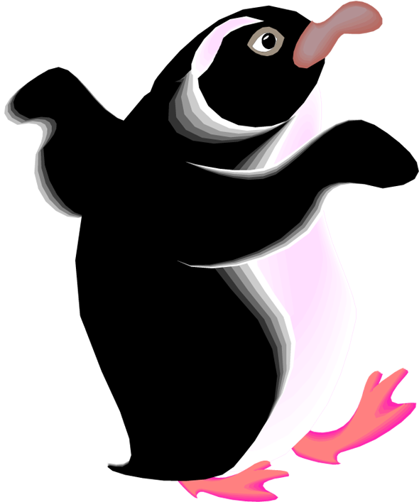 Free Penguin Clipart - Penguin March Stainless Steel Travel Mug (672x750)