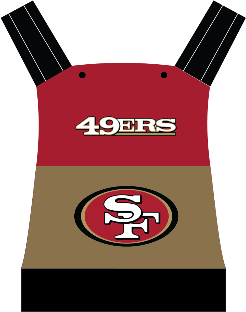 Best Carrier On The Soft Baby Market Kissing Blake - San Francisco 49ers (809x1023)