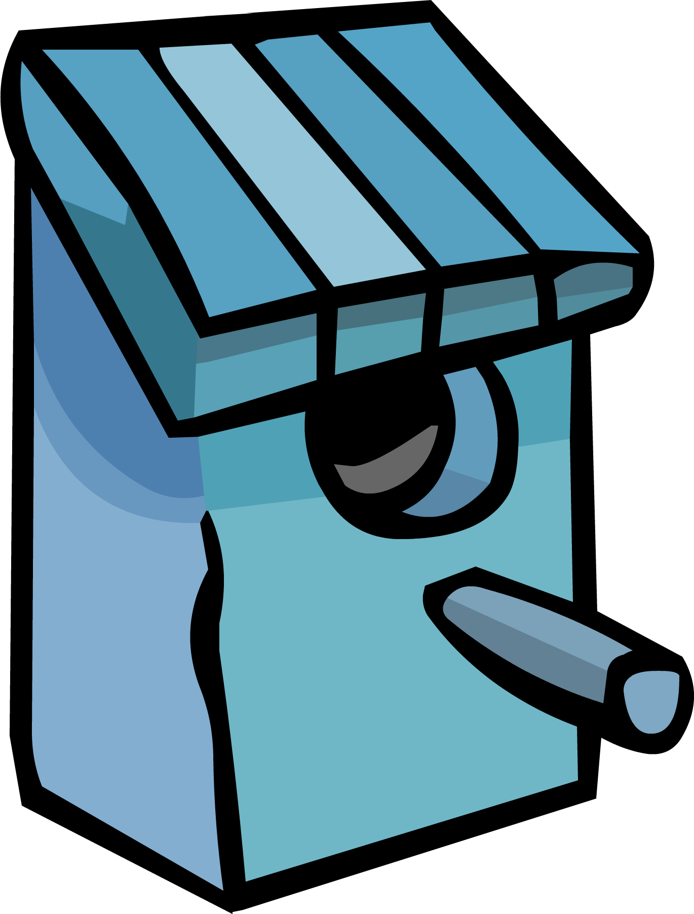 Blue Birdhouse - Blue Birdhouse (1370x1804)