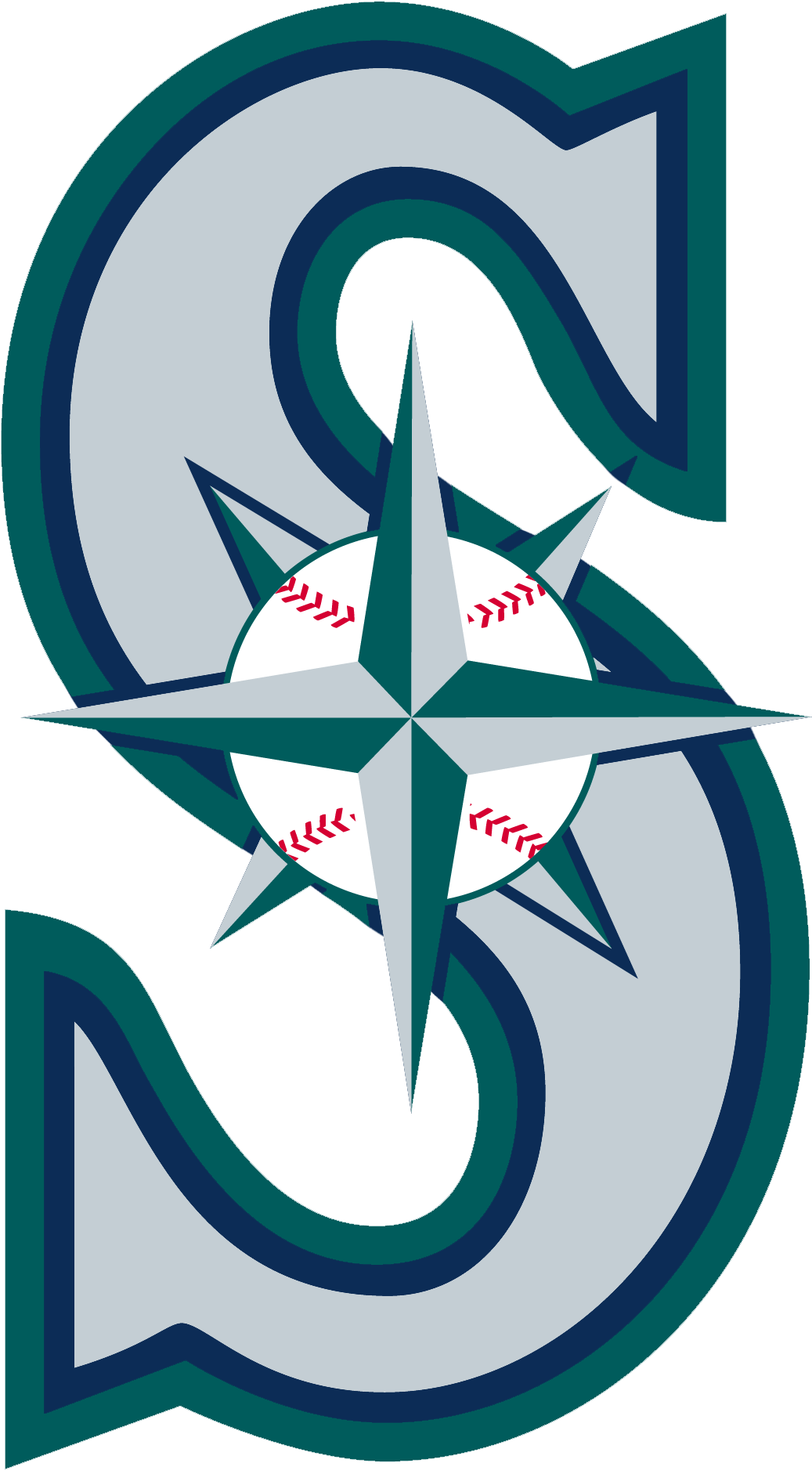 Seattle Mariners S Logo - Seattle Mariners (2400x2200)