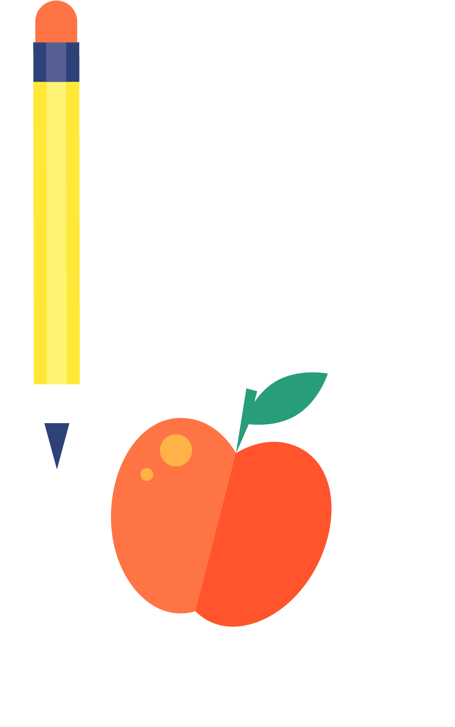 Pencil Clip Art - Pencil Clip Art (1400x1838)