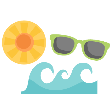 Beach Set Svg Cutting Files Beach Svg Cut File Free - Scalable Vector Graphics (432x432)