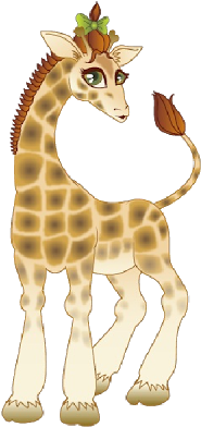 Giraffe Cliparts - Baby Giraffe Clip Art (400x400)