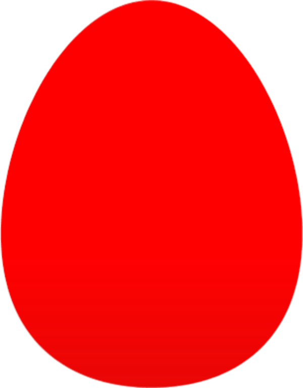 Red Egg Clipart - Red Circle On Instagram Profile (600x769)