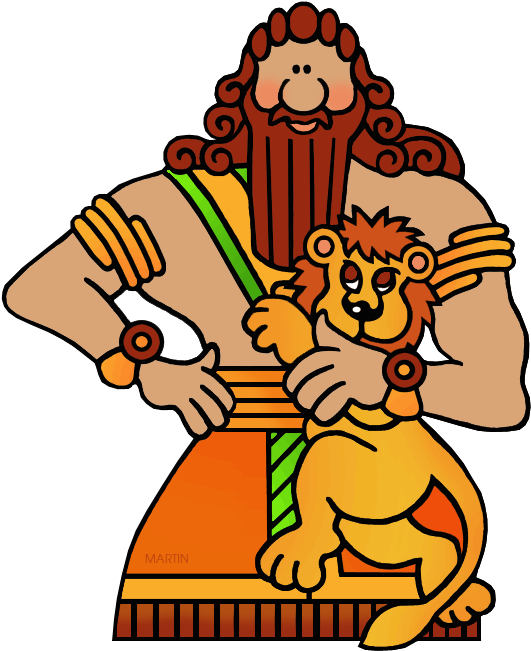 Gilgamesh - Epic Of Gilgamesh Clip Art (556x679)