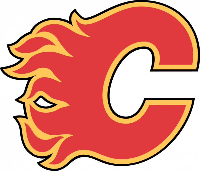 Stajan Out Six Weeks With Knee Injury - Calgary Flames Logo (703x600)