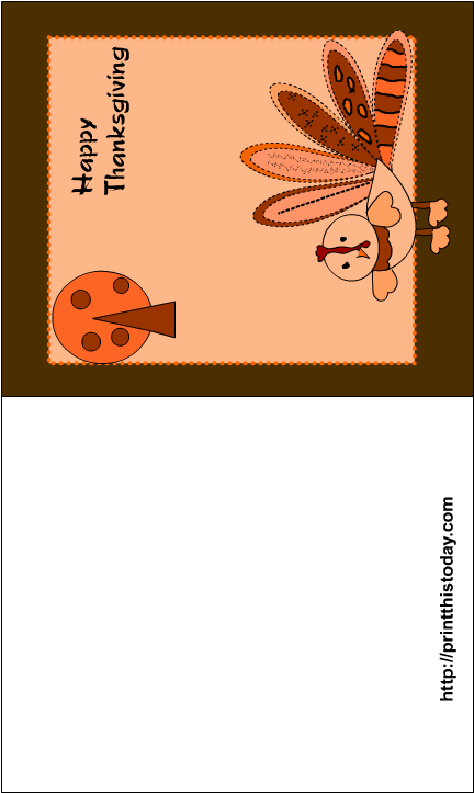 Printable Thanksgiving Greeting Cards - Thanksgiving Writing Paper (612x792)
