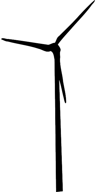 Renewable Turbine, Wind, Electrical, Energy, Power, - Wind Turbine Silhouette (320x640)
