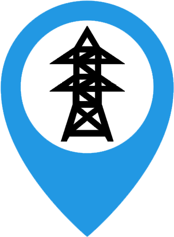 Overhead Lines - Torre De Alta Tension Logo (512x512)