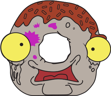 Dodgey Donut Gray - Dodgy Donut Grossery Gang (400x400)