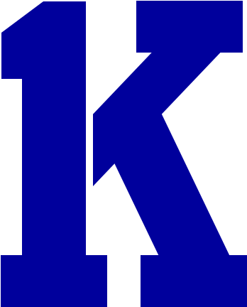 Coach K 1k Logo - Coach K 1k (357x441)