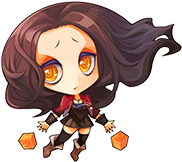 Scarlet Witch Cartoon - Para Capinha Iphone 6 / Capinha Iphone 6 Plus Transparente (500x500)