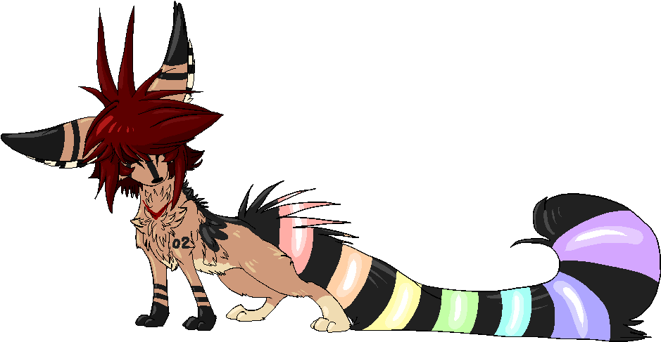 Pixel Art Ark - Fursona Pixel Art (1008x720)