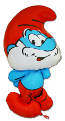 Condividi Su Facebook - 110cm Papa Smurf Shaped Foil Balloon (cs24) (600x600)