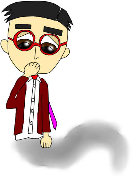 Abraham De Fantasma By Oceanpictures61 - Cartoon (708x1129)