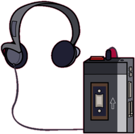 Headphone And Music Player - Total Drama (463x492)