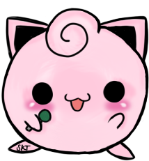 Jigglypuff Kawaii By Slaineskawaiithings - Illustration (451x475)
