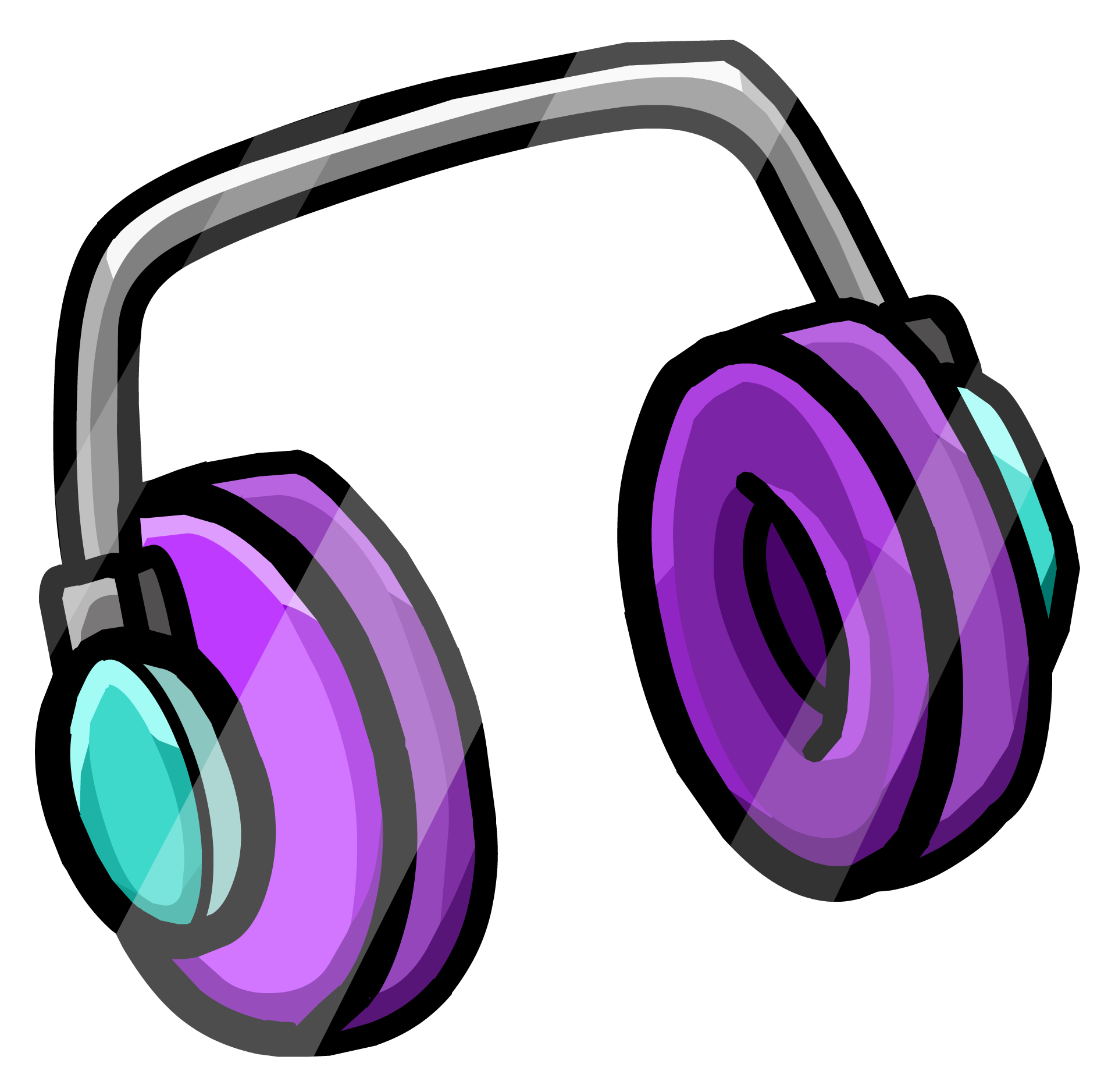Headphones Pin Icon - Fone De Ouvido Png (1917x1877)