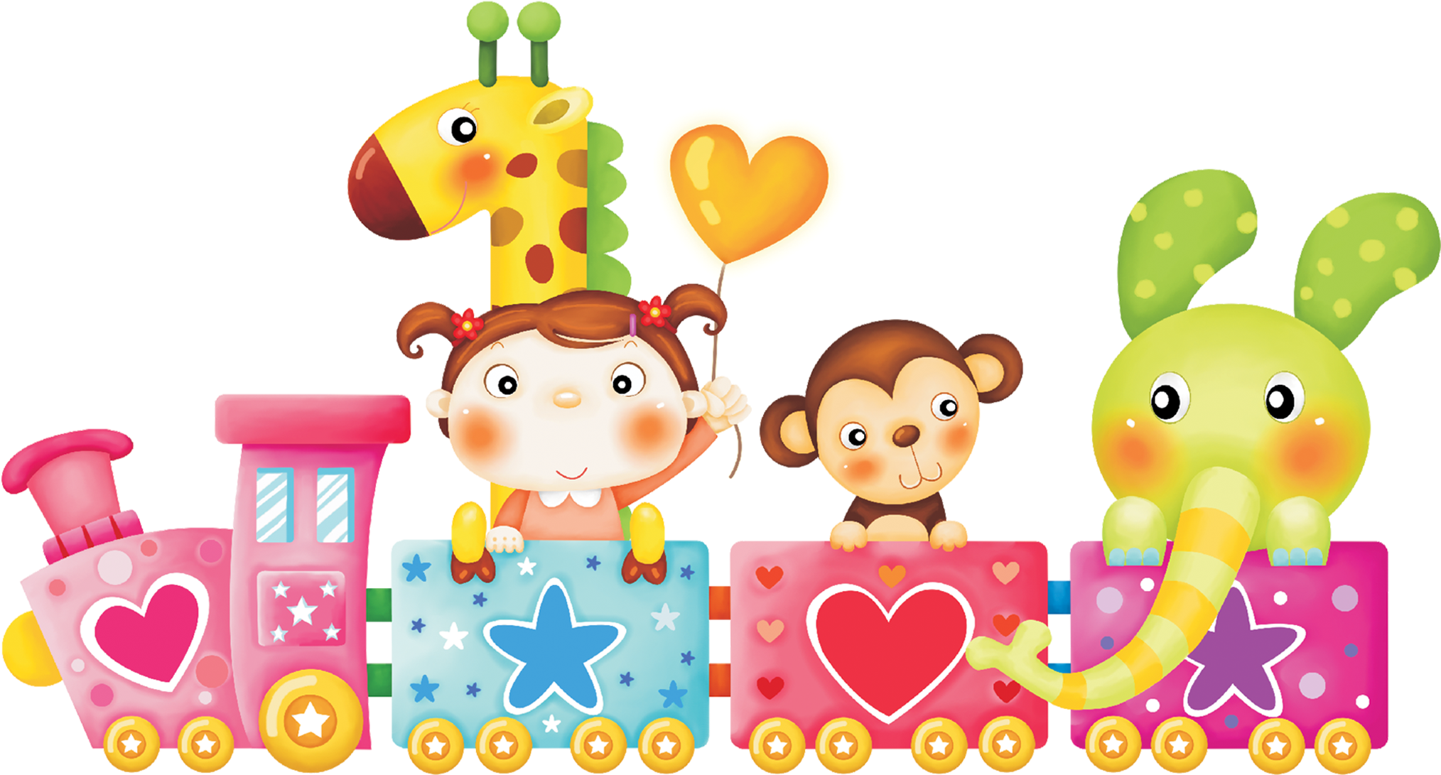 Paper Childrens Day Picture Frame Drawing Animation - Wall Decals Quotes Family Making Memories : Happy Animal (2156x1369)