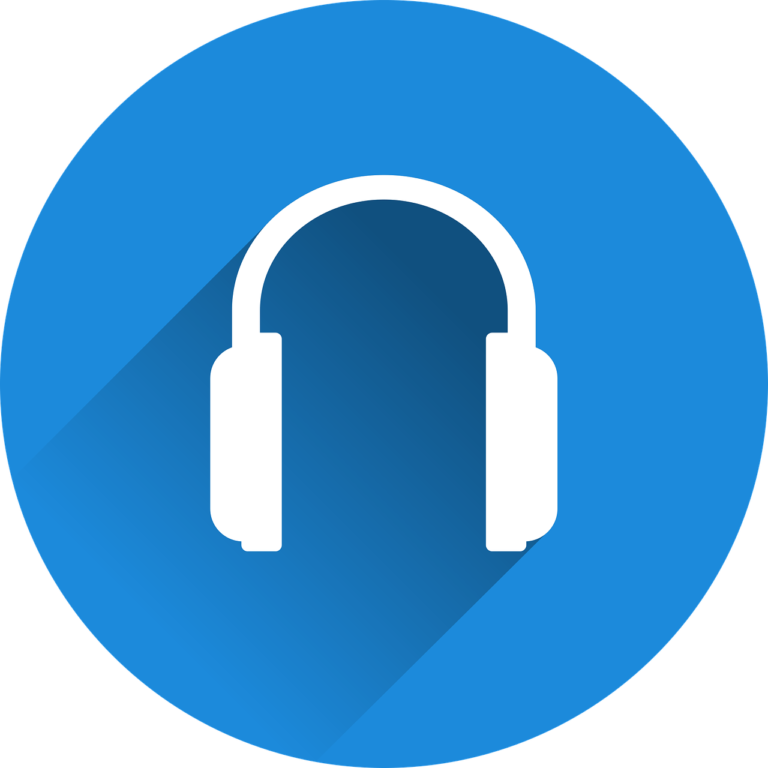 We Cook The Beat - Music Blue Icon Png (768x768)