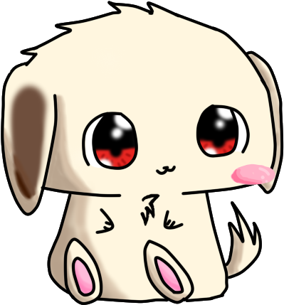 'kawaii, Nya' By Nyancookies ' - Akamaru Chibi (479x462)
