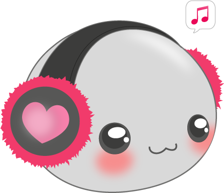 Music Lover By Angelruru - Kawaii Music Png (512x397)