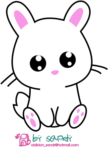 Kawaii, Bunny, And Cute Image - Imagenes De Emojis Kawaii (500x610)