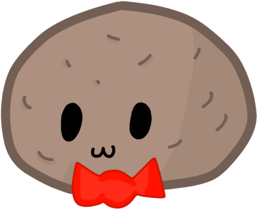 Kawaii Potato By Xxneonbluexx - Drawing (783x1019)